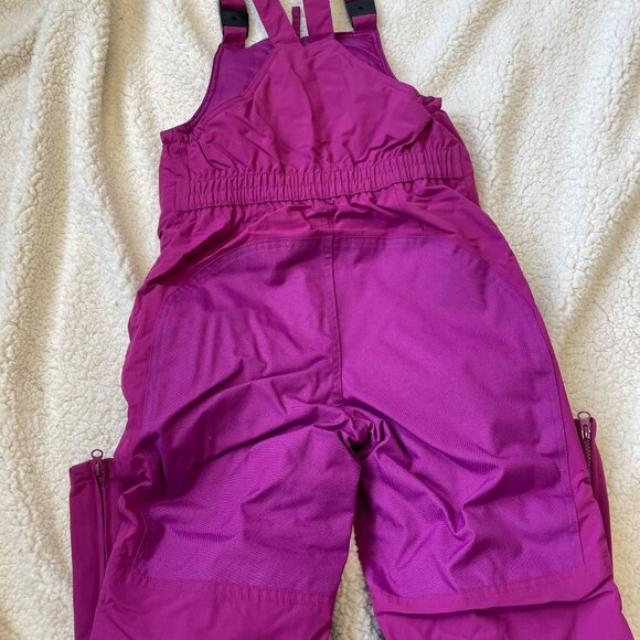 Lands' End Kids Squall Waterproof Iron Knee Bib Snow Bibs, NWT - Picture 9 of 9